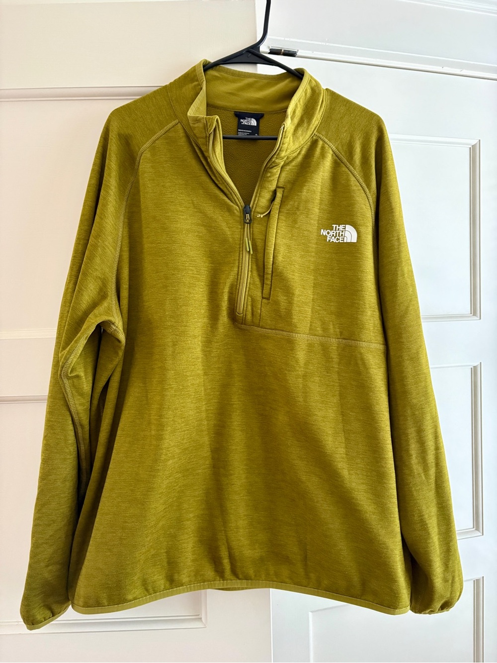The North Face Olive Green Quarter-Zip Pullover